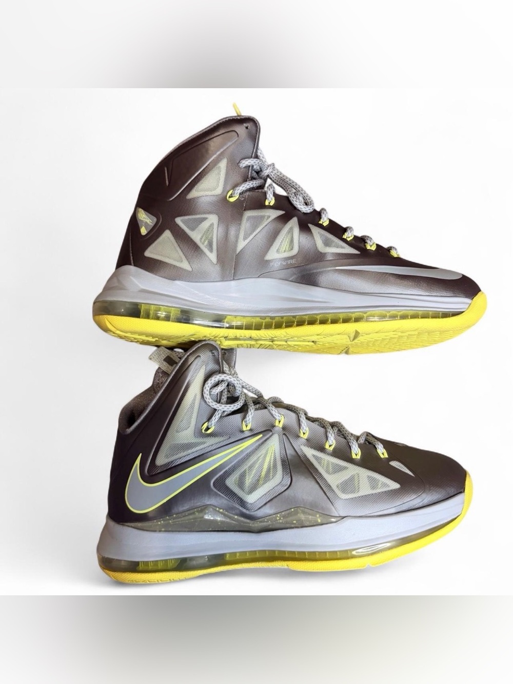 Nike Men’s Athletic Shoes - Gray/Yellow